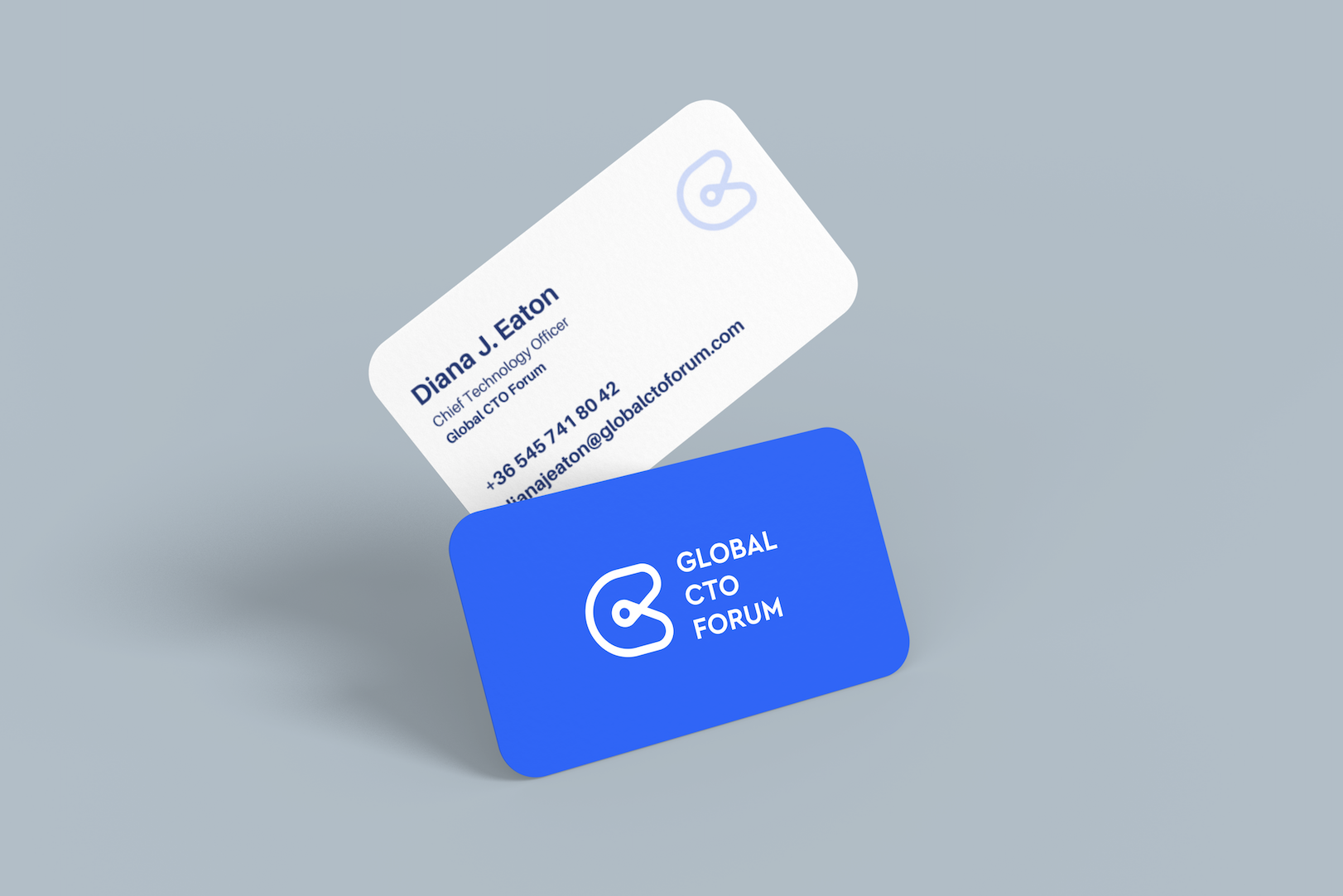 How can I use the GCF Business Card Template